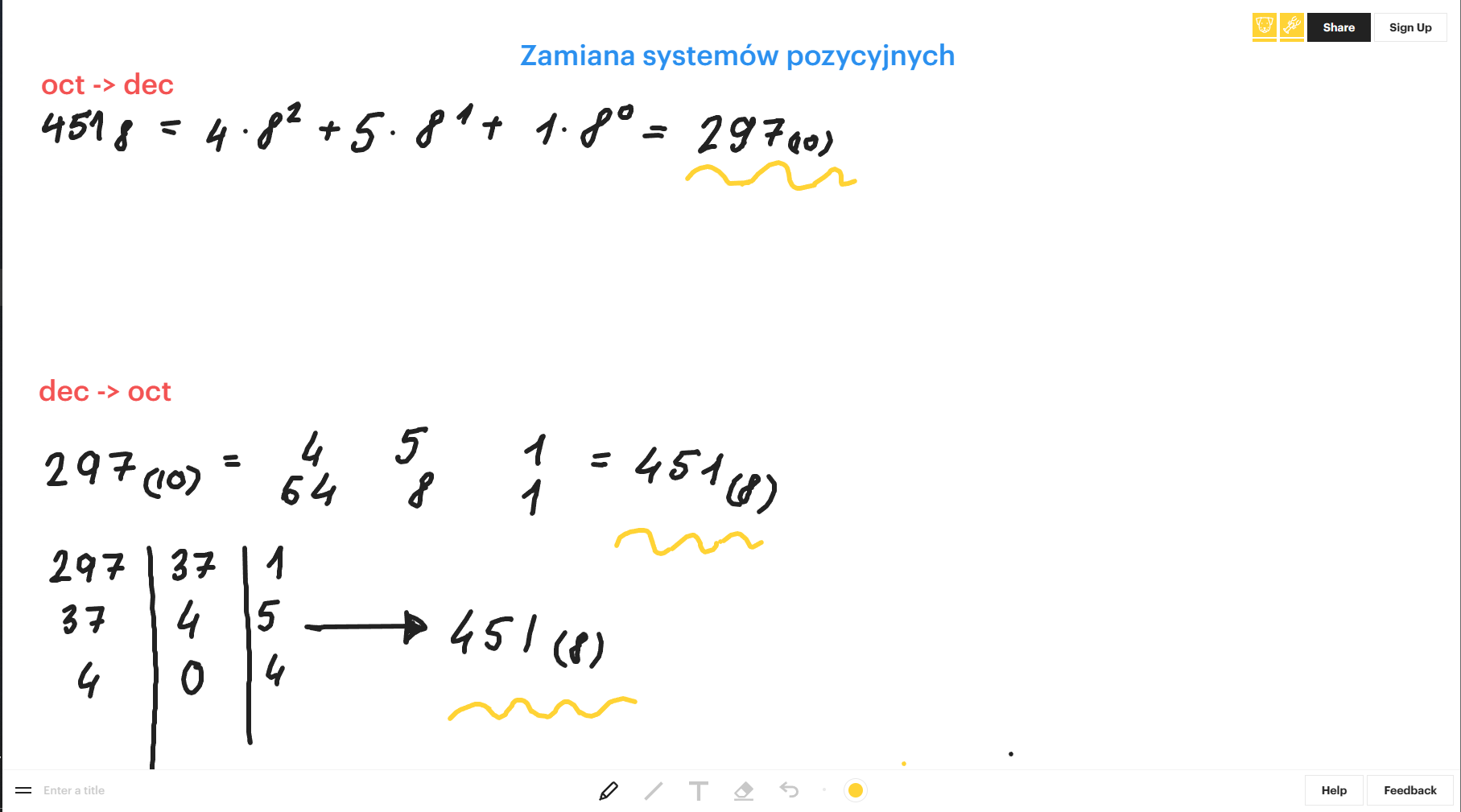 systemy liczbowe 2