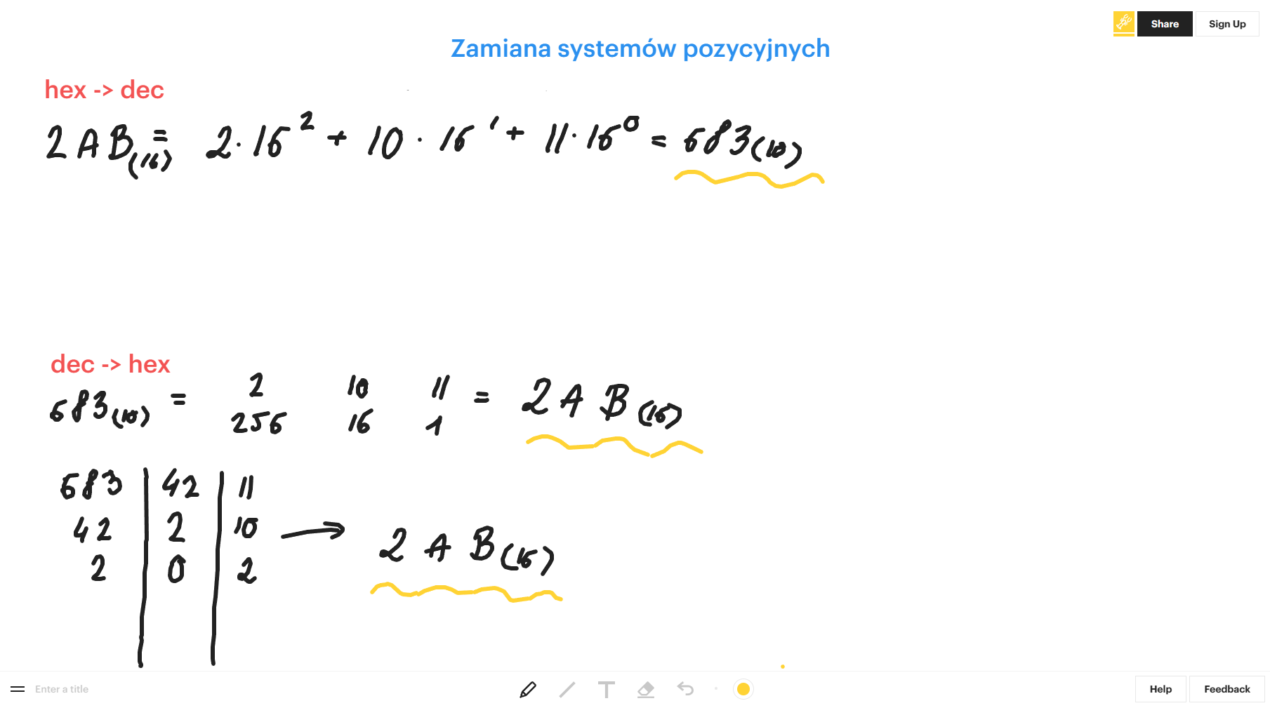 systemy liczbowe 4